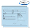 Blue Pre-Printed Heavy Duty Deal Envelopes - Deal Jackets (500 per box)