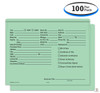 Green Printed Heavy Duty Deal Envelopes Deal Jackets (100 Pack)