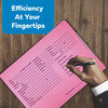 Pink Printed Heavy Duty Deal Envelopes Deal Jackets (100 Pack)