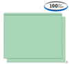 Green Plain Blank Heavy Duty Deal Envelopes Deal Jackets (100 Pack)