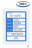 Kleer-Bak Stock Stickers (Blue) (Sample Application)