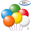 17 Inch Premium Latex Balloons - Multiple Color Options (72 per pack)