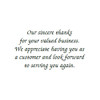 Thank You Cards and Envelopes (Gold) (50 per pack) (5901)