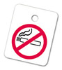 No Smoking Reminder - Plastic Key Tag Fob (250 per pack) 