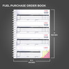Purchase Order Book (3-part) (book of 200) (Form #NC-124-3) - Measurements