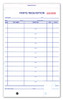 Parts Requisition Form (2-part carbonless) (Form #PR-8178-2) (250 per pack)