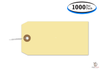 TWW-6 Blank Manila Tags with Wire Inserted (1,000 per box)