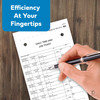 Daily Time and Job Ticket (3-part) (Form #JT-12-PSG / DSA-126 A/B) - Efficient