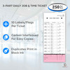 Daily Job and Time Ticket (3-part) (Form #JT-10-PSG) - Aspects