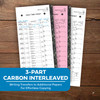 Daily Job and Time Ticket (3-part) (Form #JT-10-PSG) - 3-Part Carbon Interleaved