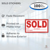 Sold Stickers (100 per pack)
