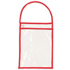 Premium Repair Order / Work Ticket Holders (Clear With Red Handle) (25 per package)