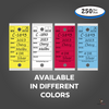 Donkey Key Tags  (Self-Laminated Protection) (250 Per Box with Metal Rings)