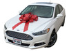 30" Giant Car Bow with Supreme Hold Suction Cup - Non Magnetic - Won't Scratch & Keeps a Better Hold