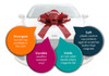 30" Giant Car Bow with Supreme Hold Suction Cup - Non Magnetic - Won't Scratch & Keeps a Better Hold
