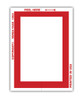 Kleer-Bak Blank Window Stickers - Stock Stickers - 3" x 4" (100 per pack)