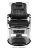 Disposable Plastic Seat Protectors - Barber Chair Covers / Salon Seat Protectors (30 per pack)