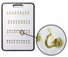 Key Storage Boards With Spring Hooks - 5 Sizes Available