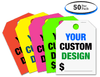 Custom Printed Hang Tags - Standard Size - Full Color (50 Per Pack)