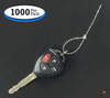 Nylon Plastic Key Ring Snap Locks - Adjustable Fasteners (5" Long) (1,000 Per Pack)
