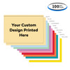 Custom Printed Buff Heavy Duty Deal Jackets (100 Pack)