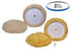 Wool Buffing Pads - Heavy Cut or Light Cut (2 Per Pack)