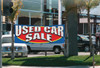 Used Car Sale Giant Fabric Banners Lot Display (12 Feet x 4.5 Feet)