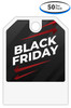 Black Friday Hang Tags - Full Color (50 Per Pack)