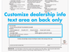 Custom Buyers Guide Dealership Imprint (100 Per Pack)