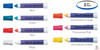 Solid Paint Markers - Pigment Based Grease Pens (1 Per Pack)