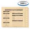 Color Code Printed File Folders - Manila (100 Per Box)