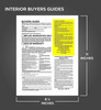 Interior Buyers Guide - Massachusetts - Window Stickers (100 Pack)