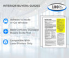 Interior Buyers Guide - Massachusetts - Window Stickers (100 Pack)
