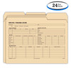 Employee Personnel Record - Manila 3 Tab Folders (24 Per Pack)