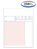 Laser Service Invoices (250 Per Pack) - 8-1/2″ x 11″