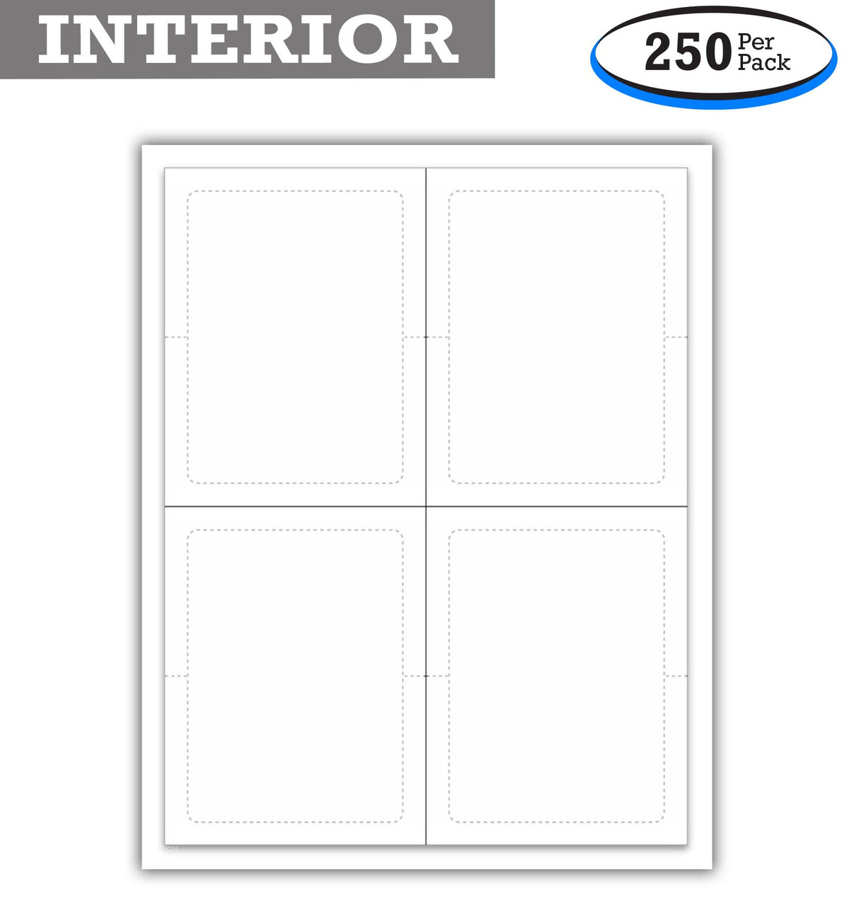 Quarter Sheet Blank Addendum | Interior Window Stickers