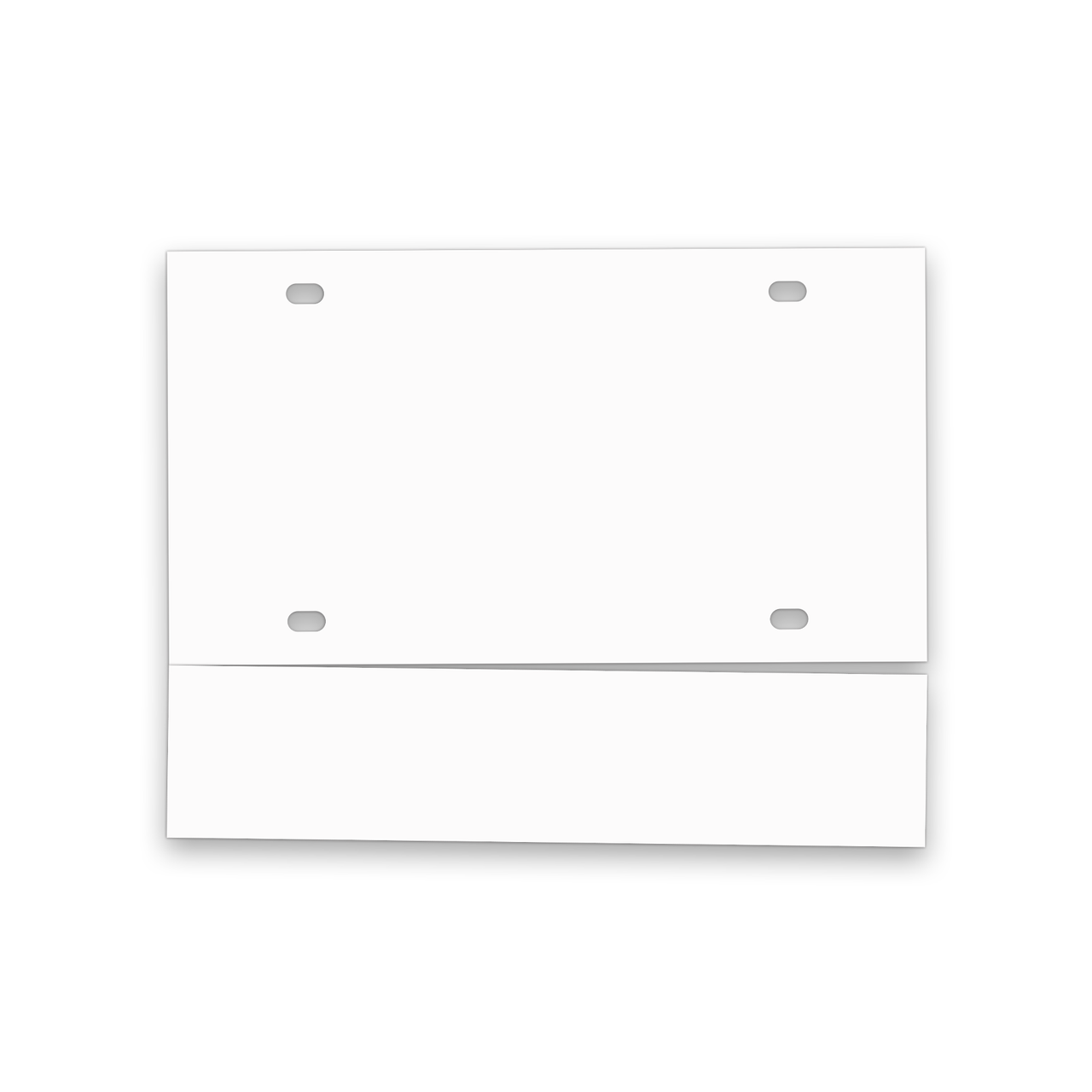 Blank Printable Tear Resistant Dealer Temporary Tags