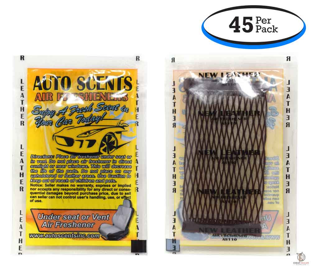 Individually Wrapped Car Air Freshener Scented Pads