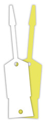 Large Self-Lock Key Tags (1000 per pack) (Form # LSLKT)