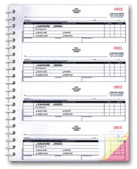 Fuel Purchase Order Books (3-Part Fuel PO Book)