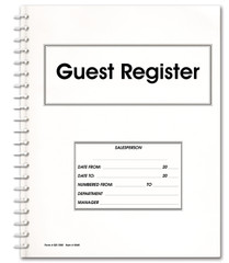 Guest Register Book (Form # GR-1000)