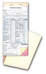 3-Part Used Vehicle Appraisal Book (Form # 298) (25 per book)