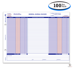Form A-7221VI designed for use with the VIM* Accounting System (2 Pads Of 50 / 100 Total Per Pack)