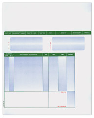 Laser Cut Sheet Invoice (Form #LZR-PT-INV) (250 per pack) (6300)