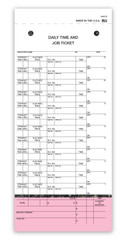 Daily Time and Job Ticket (3-part) (Form #JT-12-PSG / DSA-126 A/B)
