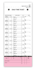 Daily Job and Time Ticket (3-part) (Form #JT-10-PSG)