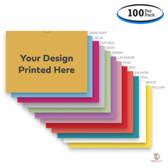 Custom Printed Vehicle Deal Jackets (9" x 12") (100 per pack)
