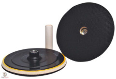 Universal 7" Polisher Backing Plate for Rounded Edge Pads (1 Per Pack)