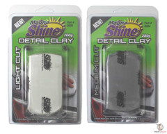 Detail Clay - Magna Shine Clay Bars - Light Cut and Medium Cut Combo Pack