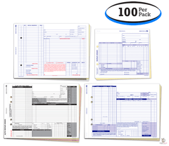 Auto Repair Order Service Forms (100 Per Pack)
